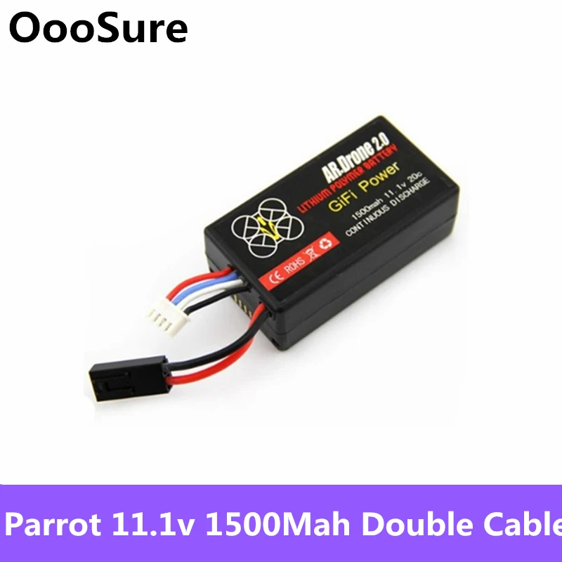 Перерабатываемая литий полимерная батарея высокой мощности 11 1 В 1500 мАч 20C с 2