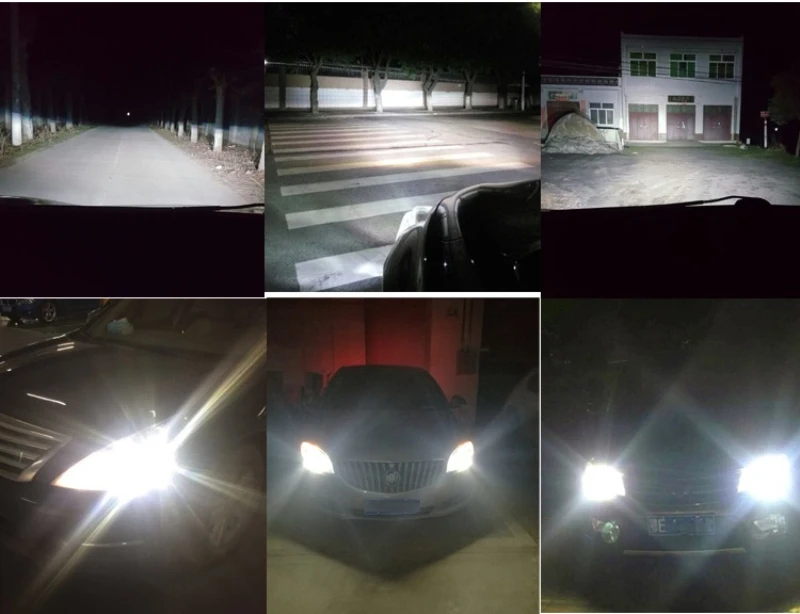 NIGHTEYE H7 светодиодный H4 светодиодный H11 HB3 9005 HB4 9006 H1 Автомобильный светодиодный фары для авто 80 Вт 9000LM автомобильных фар Противотуманные фары 12V 24V
