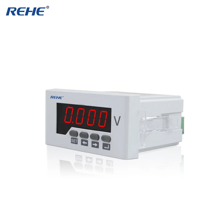 REHE AC RH AV51 96*48 мм высокое качество DIGITALSINGLE PHASE вольтметр светодиодный Электрический