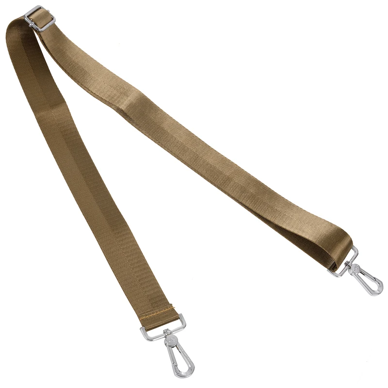 Khaki Женские новые сумки ремень черный лоскут хлопковые ремни для сумок новые модные легко держать плечевые ремни - Цвет: Khaki