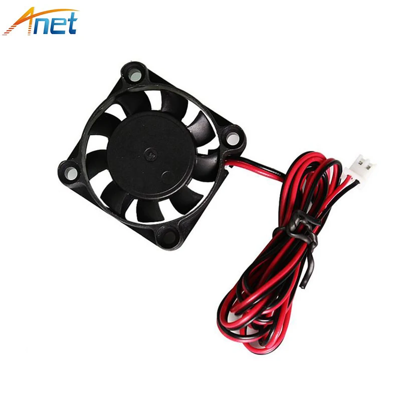 5PCS/lot Silent Cooling Fan 4010 Black Plastic 9 Blade Brushless DC 12V 24V 2-Pin Ball Bearing Computer PC Case | Компьютеры и офис