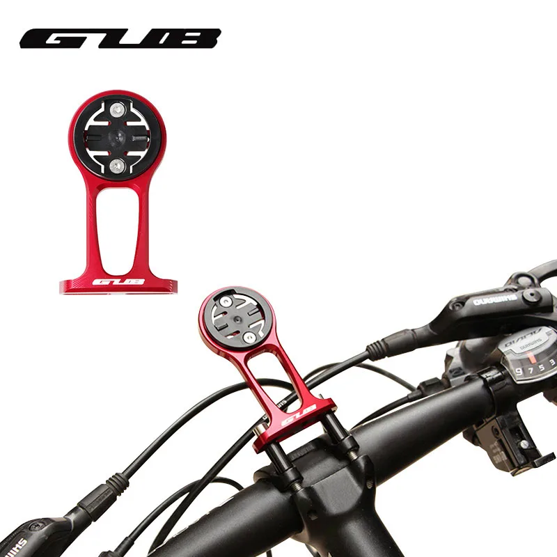 GUB Aluminum Bicycle Computer Mount For Garmin Cateye Bryton Edge Stem Mounting Accessory Bike GPS Computers Extension Holder | Спорт и