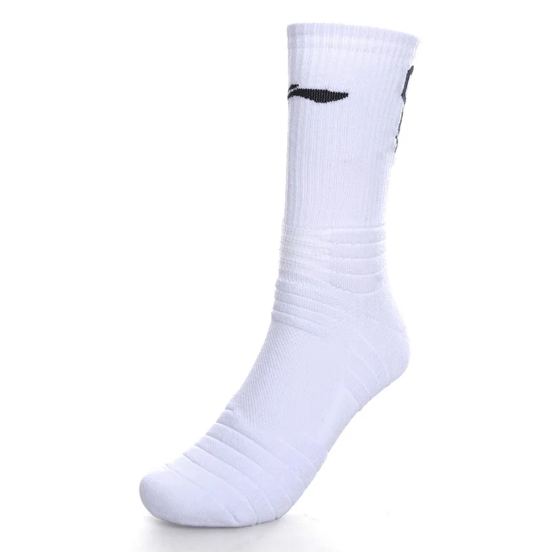 Li-Ning мужские баскетбольные носки серии 24-26 см Chinlon Хлопок полиэстер спандекс