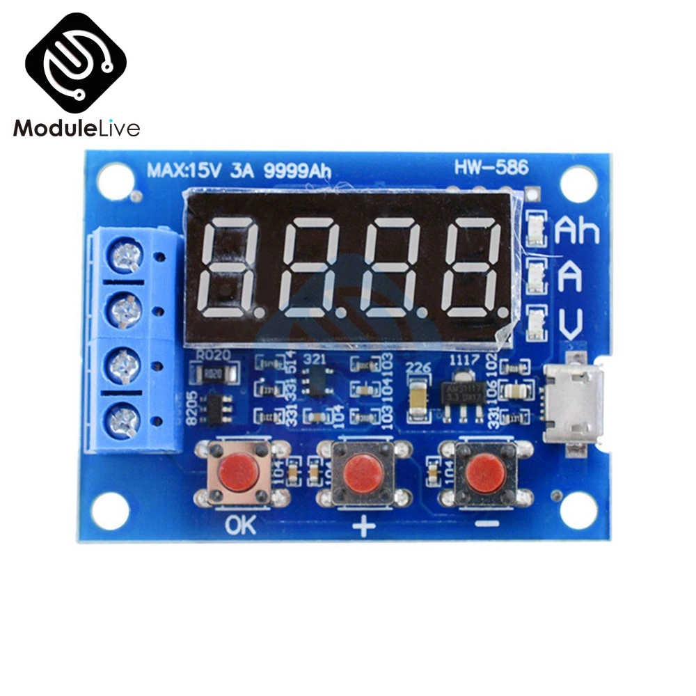 Новинка 1,2 v 12v 18650 ZB2L3 тестер емкости литий-ионного аккумулятора+ Сопротивление свинцово-кислотный измеритель емкости аккумулятора тестер разряда