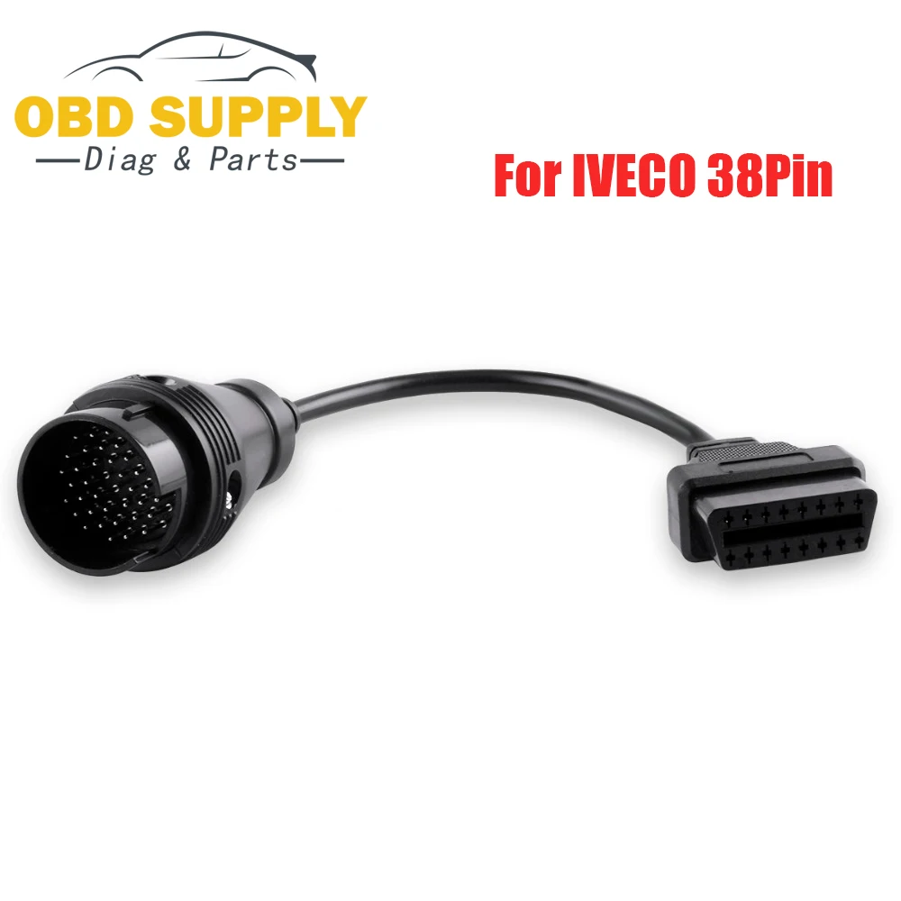 Лучший 38Pin obd 16 контактный соединительный кабель интерфейсный для автомобилей OBD2