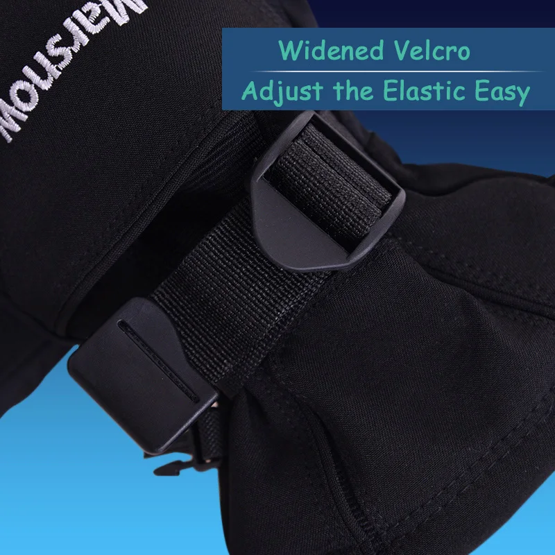 Мужские и женские лыжные перчатки Marsnow водонепроницаемые унисекс для езды на