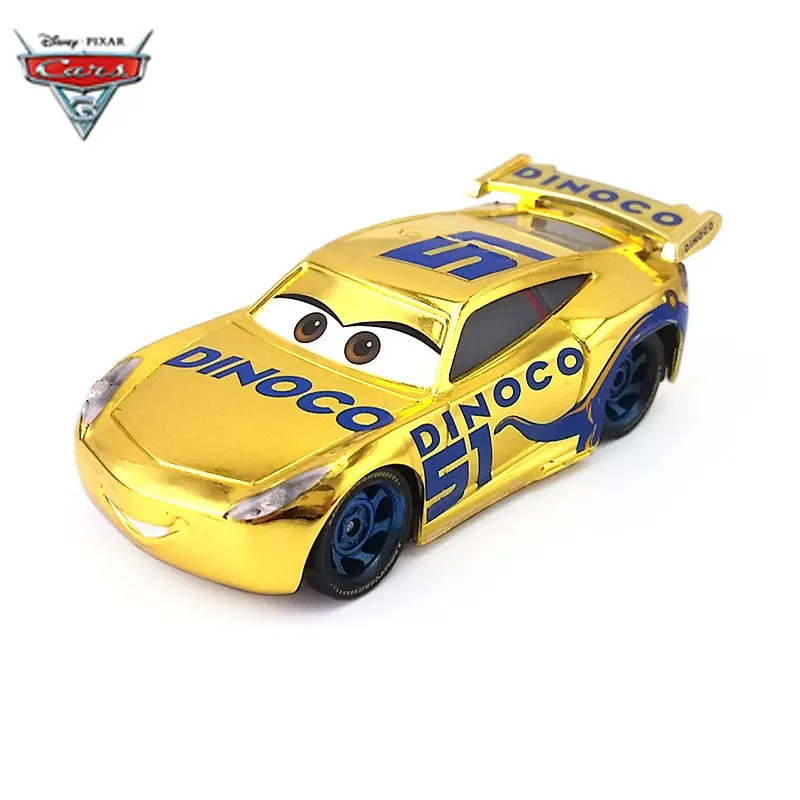 Disney Pixar тачки 3 Молния Маккуин Круз дядюшка грузовик все Мультфильм фигурки модель Джексон 1:55 игрушечные машинки мальчики рождественские подарки