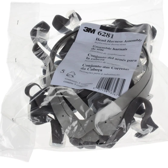 3M 6281 гарнитура комбинация 6100/6200 посвященная замене головки для 6000 СЕРИЯ респираторов маска Замена аксессуаров