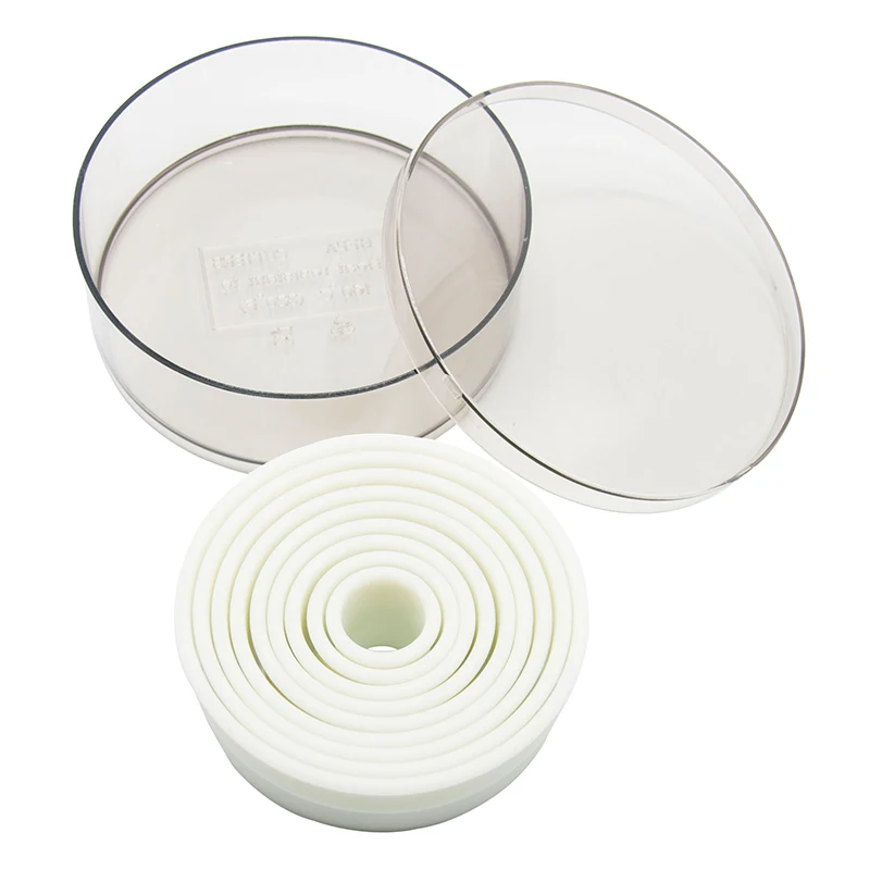 LONSI High Quality Round Nylon Cookies Cutter Set Plastic Mold 3D Biscuit Molds Kitchen Baking Mould | Дом и сад