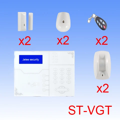 Горячая продажа Engish Voice GSM PSTN TCP/IP домашняя охранная сигнализация Поддержка