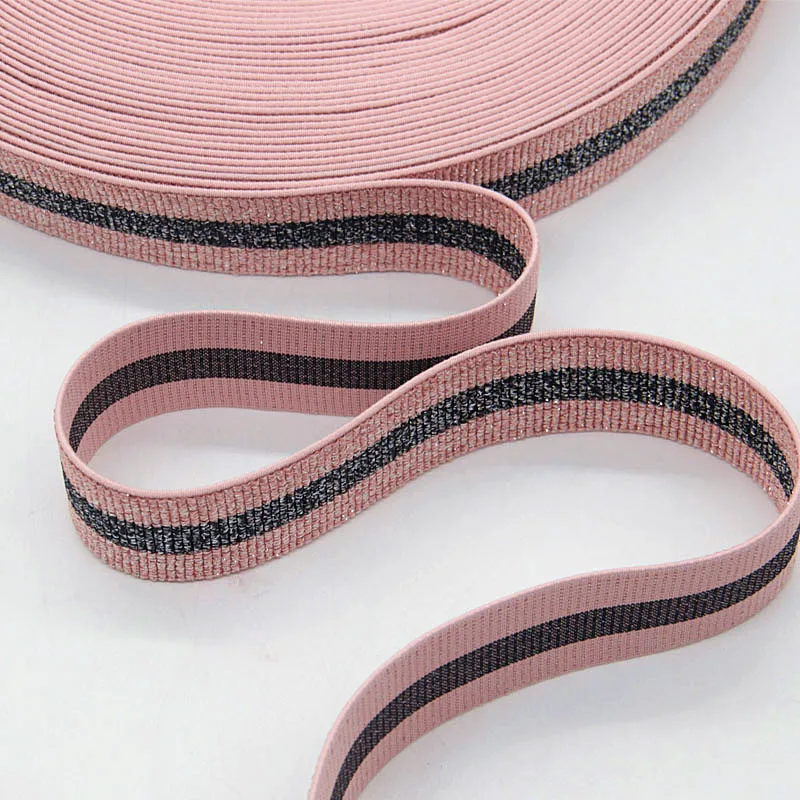 Горячее тиснение эластичные ленты 4 см зерна брюки эластичная лента пояс Толстый
