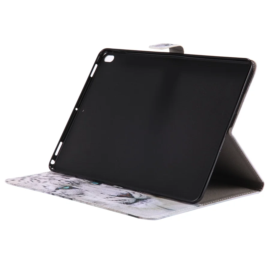 3D разноцветный окрашенный чехол из искусственной кожи для iPad Air 3 10,5 дюймов Smart cover для iPad Pro 10,5 кошелек чехол для планшета+ пленка+ ручка