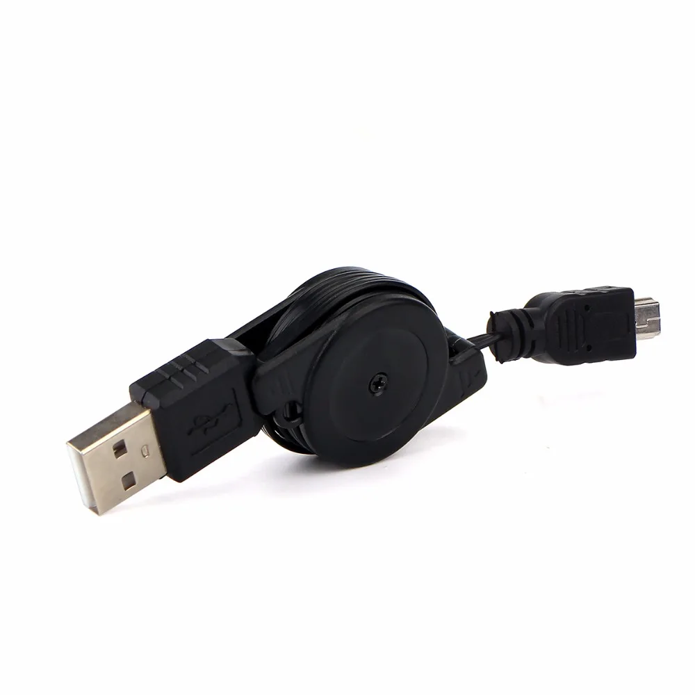 0,7 м выдвижной мини-usb зарядный кабель для радио беспроводной гид системы F4503A