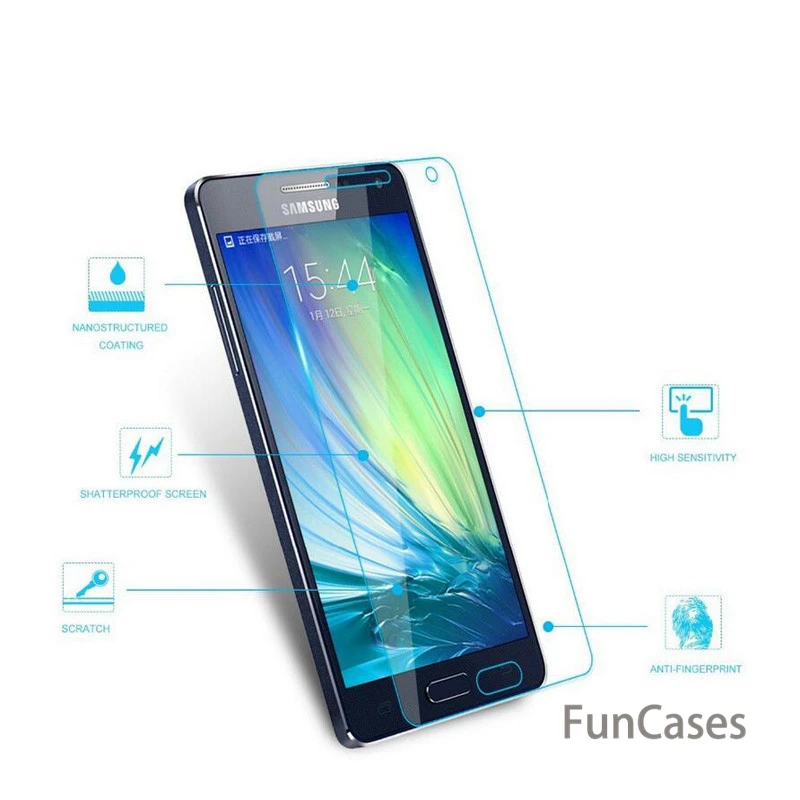 Закаленное Стекло для Samsung Galaxy J3 J5 J7 J1 мини 2016 A3 A5 A7 Экран защитная с уровнем
