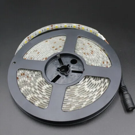 SMD5050 Диммер белый/теплый white60leds/м nonwaterproof DC12V внутренние полосы+ источник питания со светодиодом+ инфракрасный диммер