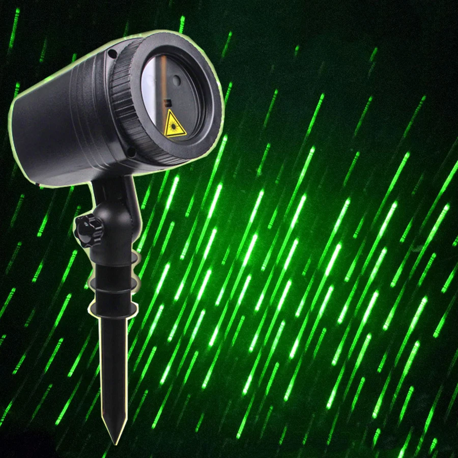 

Outdoor Meteor Shower rain Laser projector Lamps Christmas Laser Projector Light For Holiday Party Lawn Landscape Decor