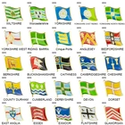 Женская Брошь в виде национального флага