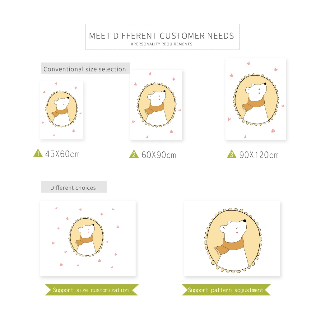 3Kinds Bear With Deer Fashion Cartoon Window Decorative Films Dicor Brand No Glue Static Glass Film Removable High Quality Vinyl | Дом и сад