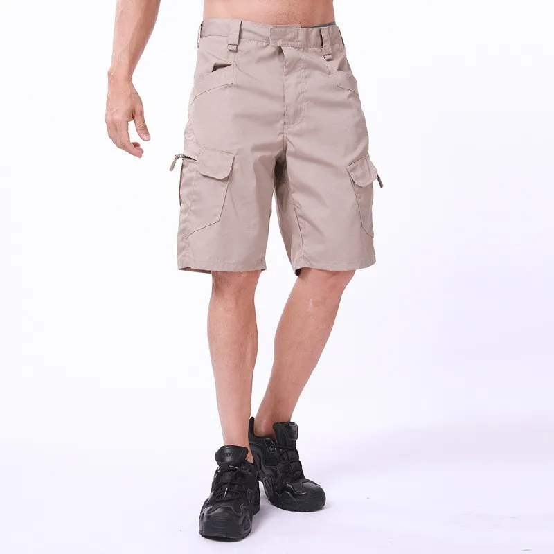 Beste Outdoor Trekking Tooling Camouflage Heren Korte Zomer Tactische Militaire Sportkleding Vissen Wandelen Leger Kleren Cargo Shorts