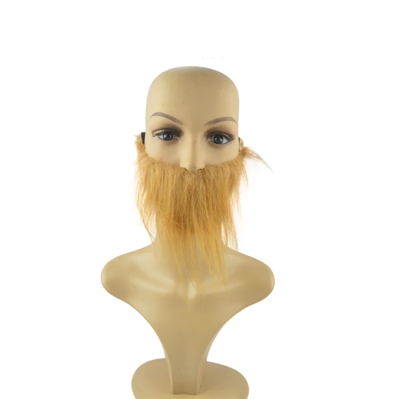 Забавная Мода поддельные арабские бороды борода ложная Маскировка маскарадный