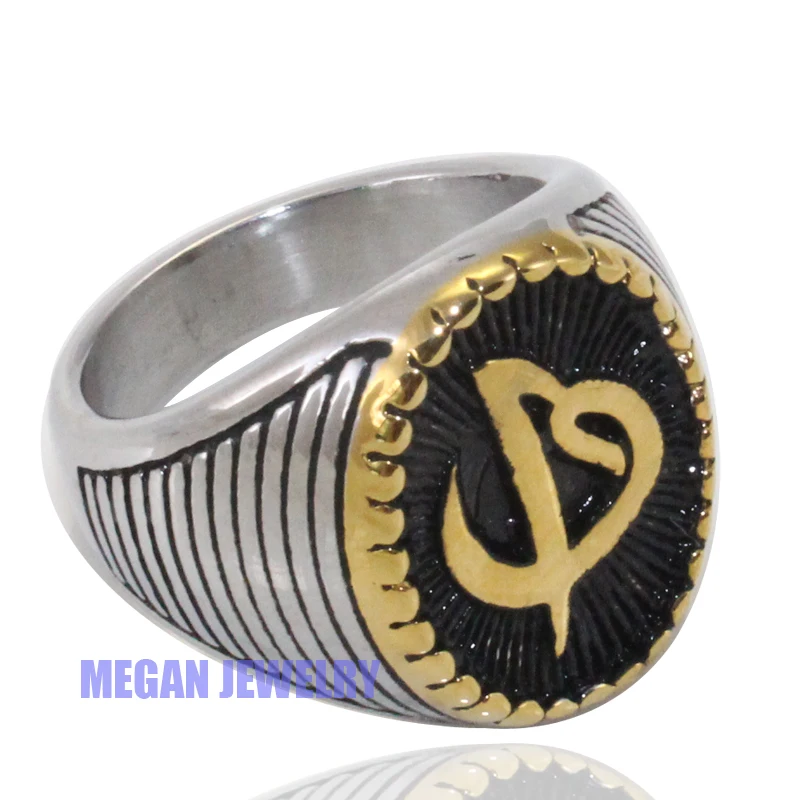 Мусульманский Хиджаб османское турецкое исламское кольцо из нержавеющей