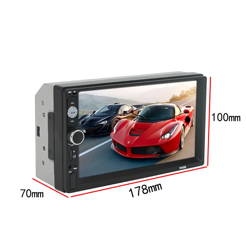 Автомобильный мультимедийный плеер 7 &quotHd с сенсорным экраном автомобильная