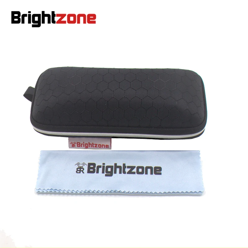 Zipper case Brightzone, дизайн, сумка для очков, коробка для очков, солнцезащитные очки, Жесткий Чехол, Oculos Brillenetui Brillen, аксессуары - Цвет: Zipper case
