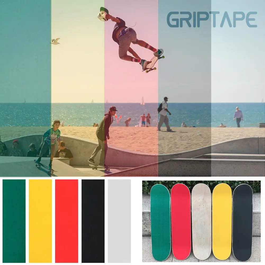 84*23 см износостойкий утолщение скейтборд 4 колеса наждачная бумага Griptape большая