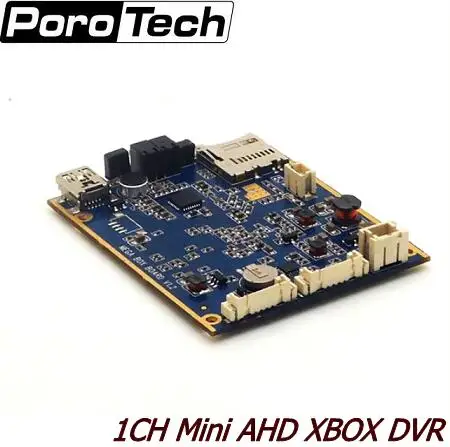 

OEM 20 шт. 1CH мини AHD XBOX DVR печатная плата 30fps Безопасность цифровой видеорегистратор поддержка SD карты 128 ГБ