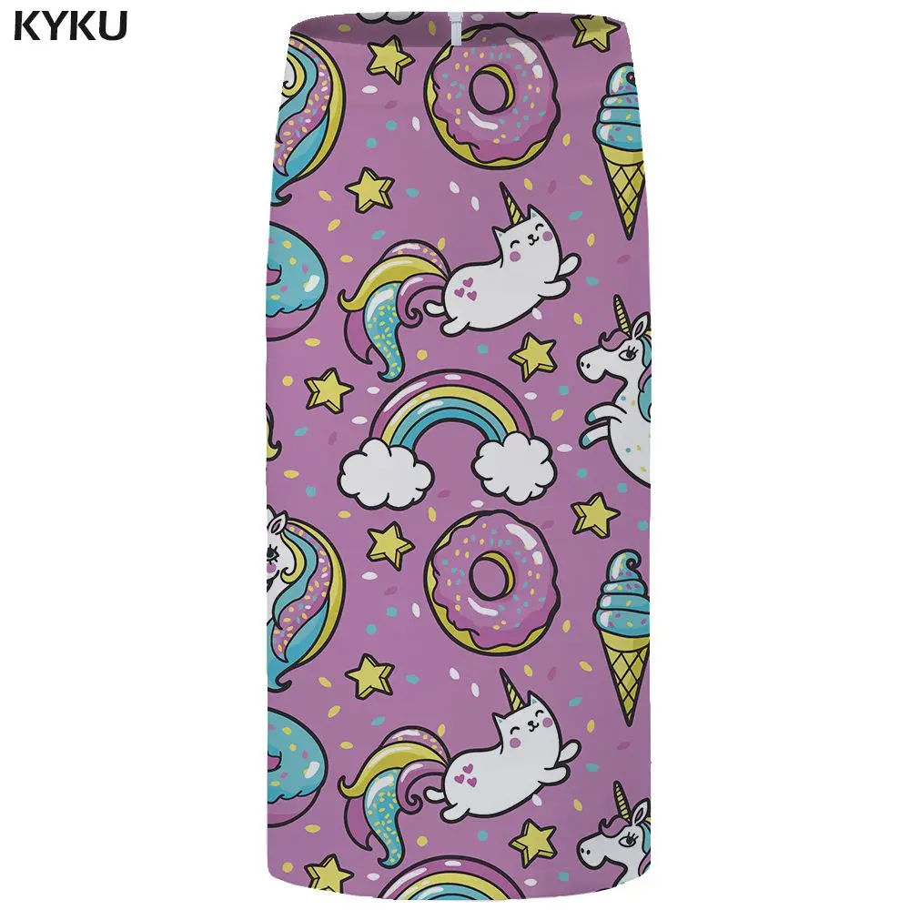 Skirt Woman 13 Бренд KYKU, юбки с цветами, женские вечерние юбки с листьями, большие размеры, цветные, высокая талия, сексуальные, с цветочным рисунком, крутая Женская юбка, новинка, повседневная - Цвет: Skirt Woman 13