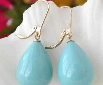 

Beautiful SOUTHSEA SHELL PEARL teardrop shape EARRING
