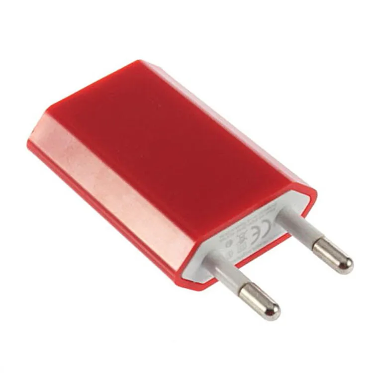 Для Xiaomi USB адаптер питания с европейской вилкой 5 В AC Micro Usb настенное зарядное устройство для Apple Iphone 6 Plus для LG htc для samsung Adaptador Usb