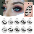 SHIDISHANGPIN 4 пары, норковые ресницы, 3D норковые ресницы, накладные ресницы, натуральные 3d накладные ресницы, искусственные ресницы, поддельные ресницы