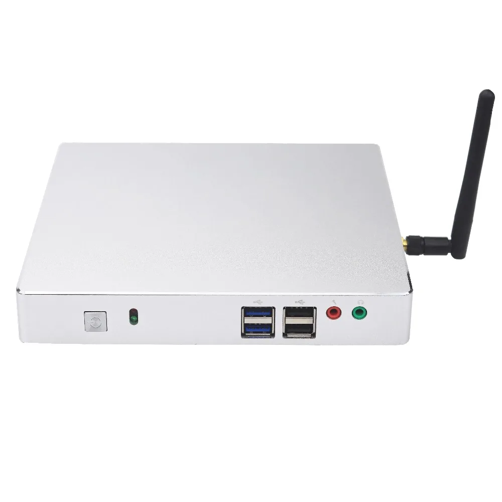 Мини настольный ПК Intel I3 7100 7 го поколения быстрый процессор мини WIFI