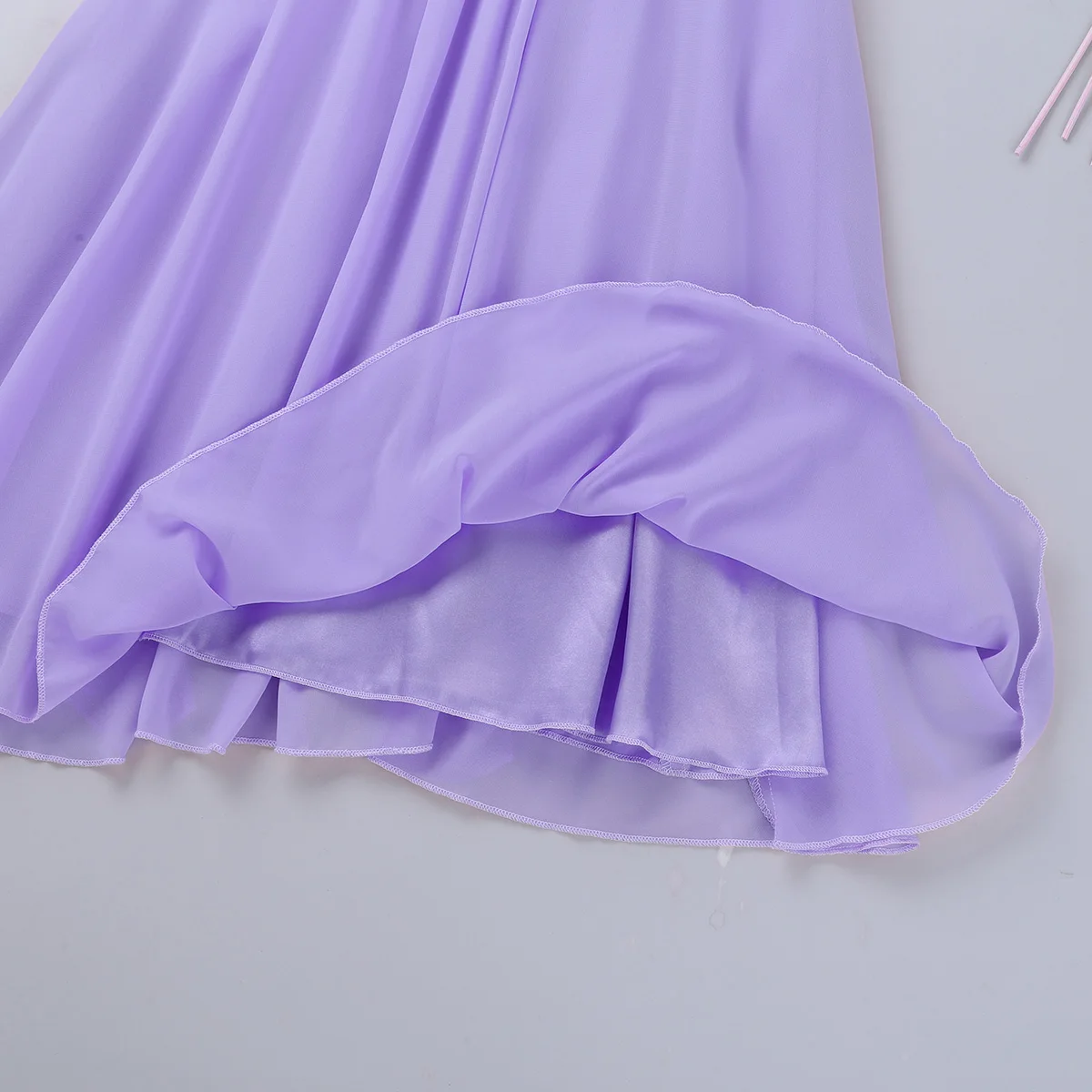 iiniim Kids Teen Sleeveless Mesh Splice Pleated Rhinestones Chiffon Dress for Party Summer Special Flower Girl Dresses | Детская одежда