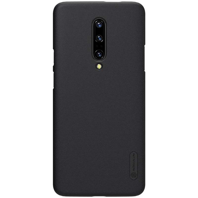 Black Чехол Nillkin для OnePlus 7T 7 Pro 7 6T 6 5 T, суперматовый защитный чехол из поликарбоната для OnePlus 6 6T 7T 5T 7 Pro 5 3 3T Nilkin чехол - Color: Black