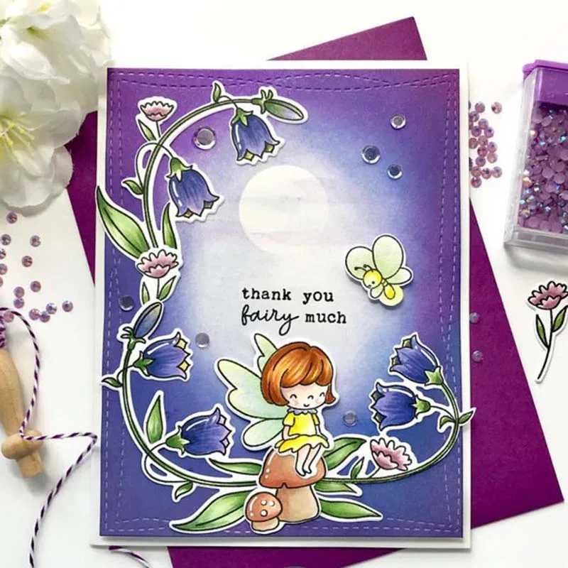 Цветочные металлические штампы и для вырезания трафареты сделай сам скрапбукинг