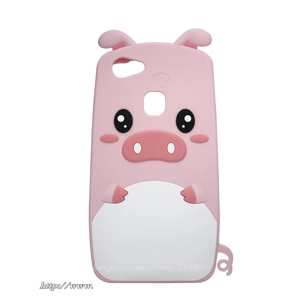 Fashion 3D Cartoon Silicone Phone Case For OPPO F5 A73 cover A79 Shell Capa Fundas Cute pig |