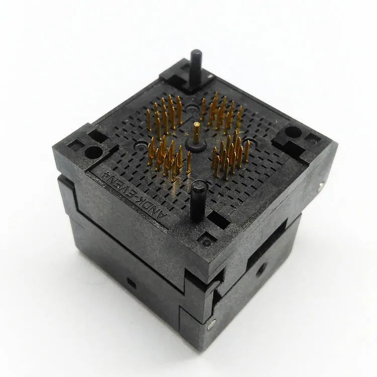 QFN48 MLF48 IC тестовая розетка шаг 0 4 мм IC549 0484 010 G горит в розетке раскладушка Размер