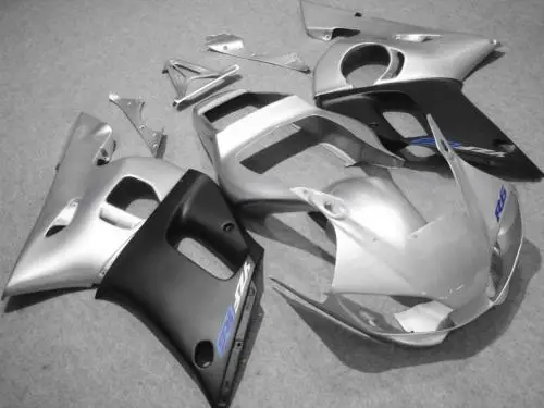 Набор обтекателей мотоцикла для YAMAHA YZFR6 98 99 00 01 02 YZF R6 YZF600 1998 2000 2002 ABS серебристый