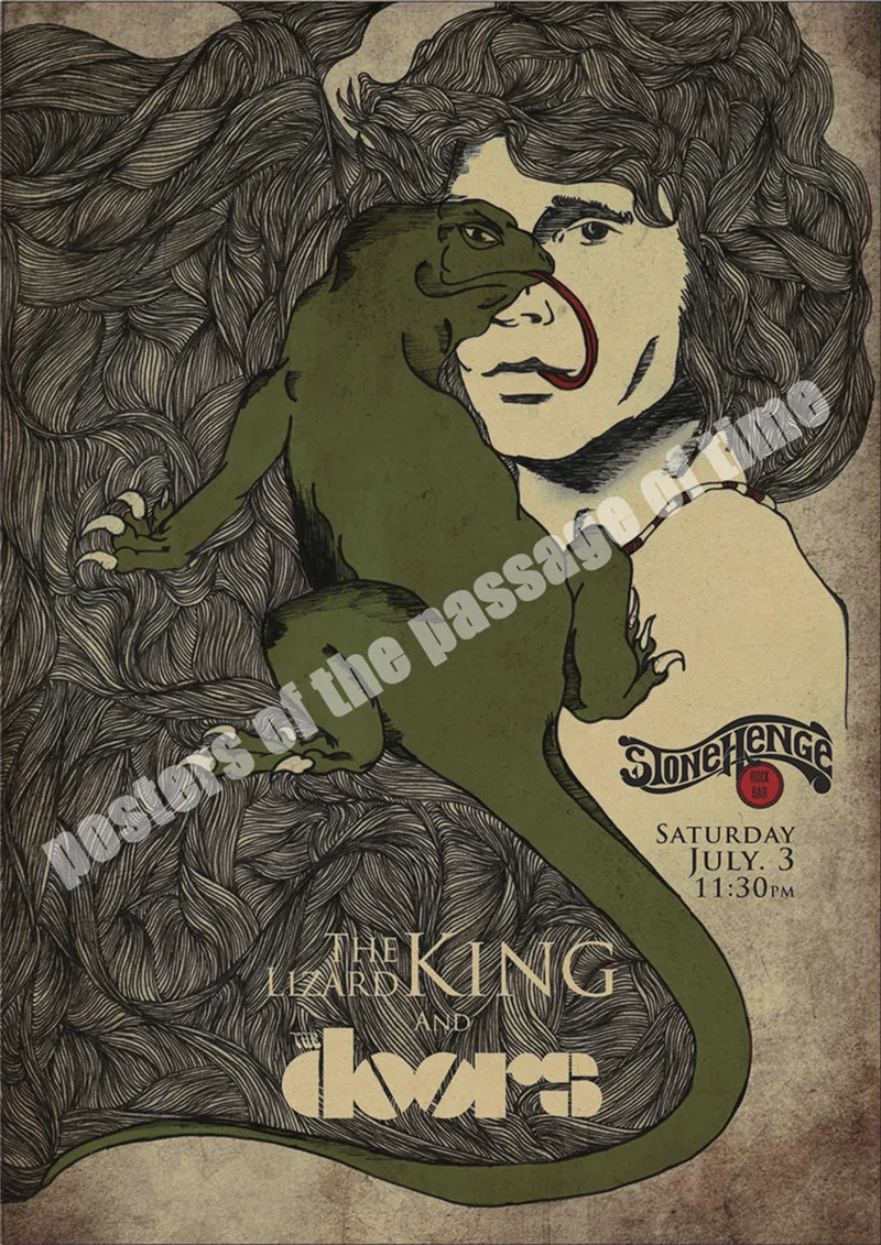 ВИНТАЖНЫЙ ПЛАКАТ домашний декор двери Jim Morrison крафт-рок плакат ретро плакат Рок-группа плакат музыкальной звезды настенные картины