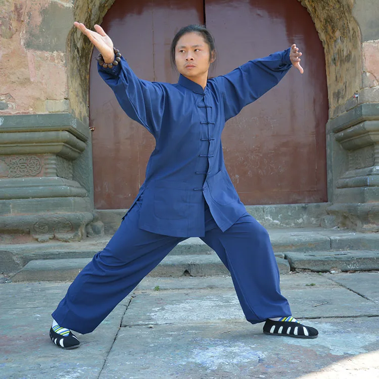 Одежда для занятий единоборством Taichi осенняя одежда тренировок костюм Wudang|tai chi