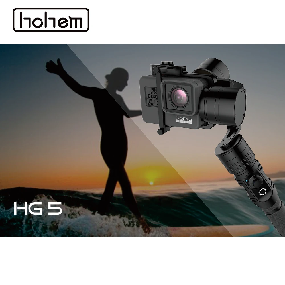 Hohem HG5 шарнирный 3 осевой Ручной Стабилизатор из алюминиевого сплава для GoPro Hero 7 6 5