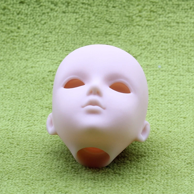 Мягкие пластиковые кукольные головки 100 шт./лот для кукол 1/6 игрушки макияжа