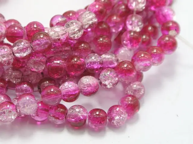 Оптовая продажа 280 шт. бусины-подвески с трещинами 6 мм | Украшения и аксессуары