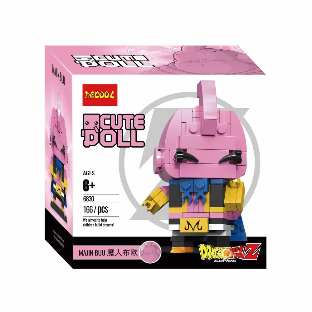 12 шт., милая кукла Dragon Ball Z, Супер Саян Гоку, фигурка, игрушка, Dragonball Z BrickHeadz, строительные блоки, игрушки для детей