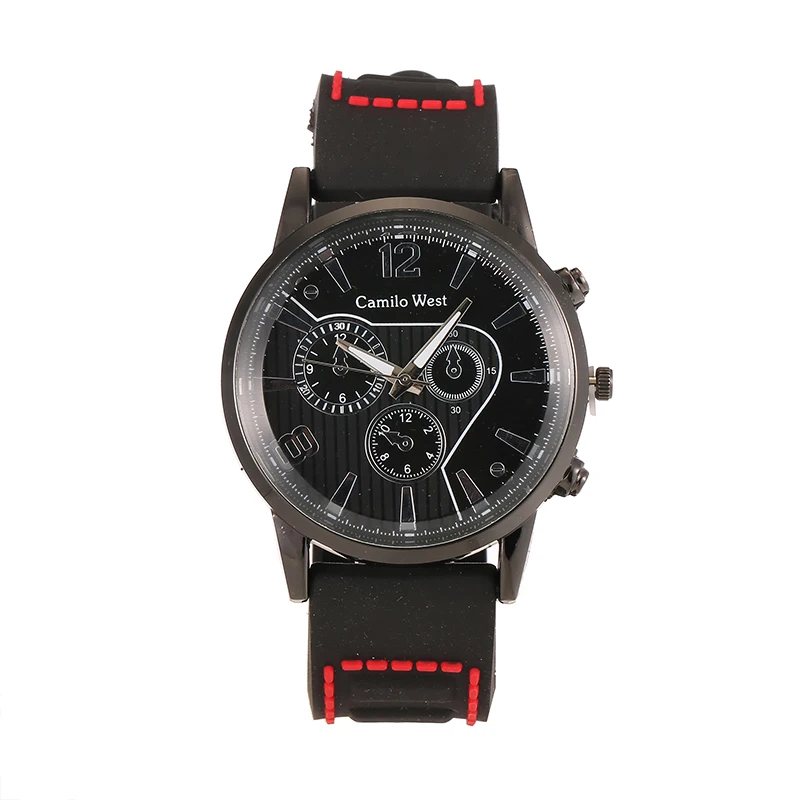 Famous Brand Quartz Watches Men Silicone Strap Relogio Masculino Military Sports Watch Clock Zegarki Meskie | Наручные часы