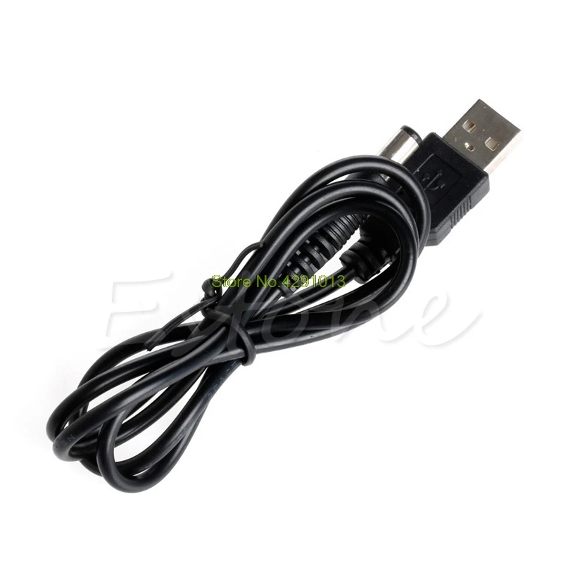 Горячая USB порт 5,5 мм/2,1 мм 5 В DC баррель Джек Кабель питания разъем Прямая поставка поддержка
