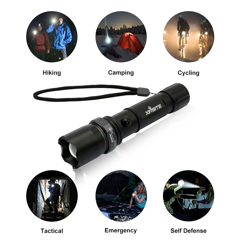 6 шт./компл. светодиодный Алюминий фонарик 3 режима супер яркий для VW GTI Golf Jetta MK5 MK6 CC