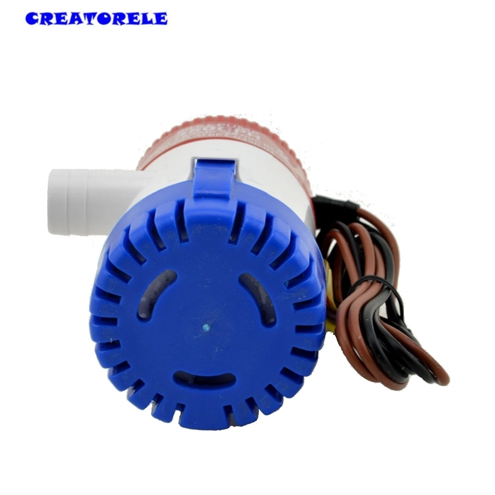 350GPH 12V Универсальный Автомобиль RV водяной Трюмный насос погружное морское